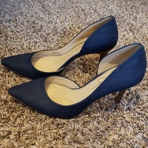 Jessica Simpson Jean High Heels